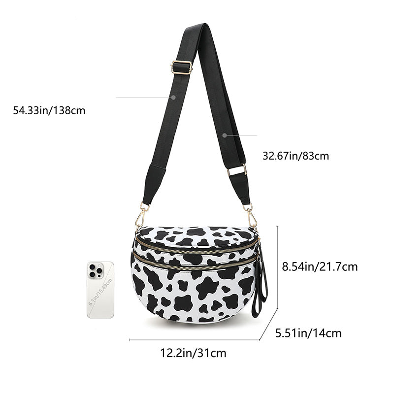 Women's Checkerboard Plaid Checkered Crossbody Bag
