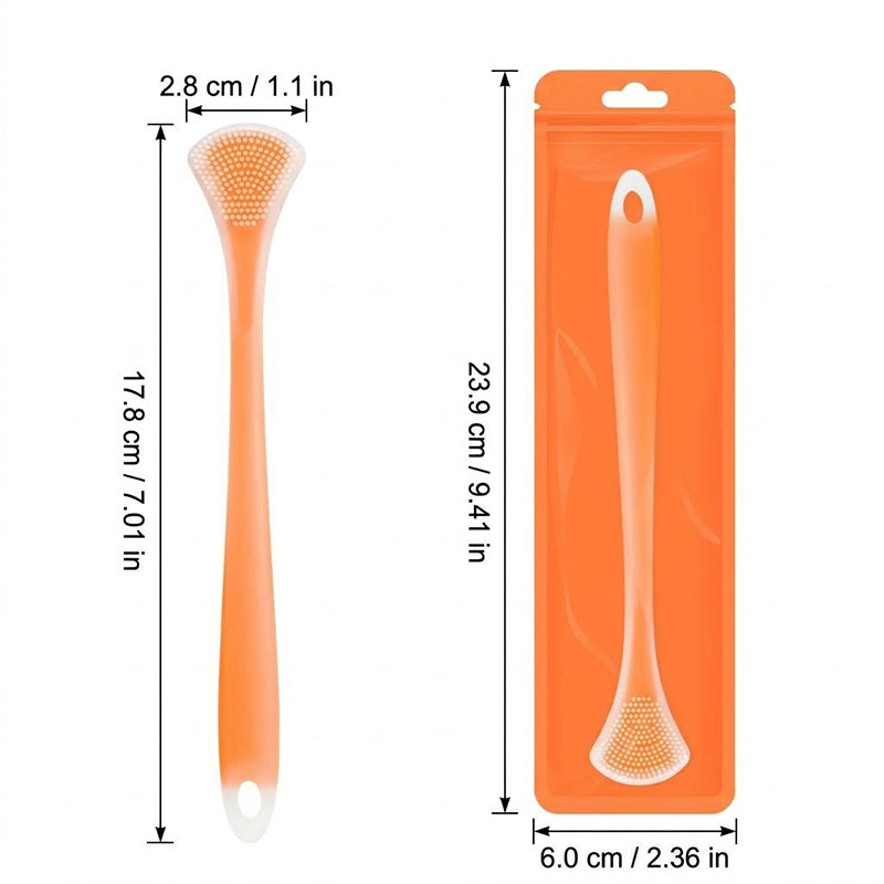 Double-Sided Silicone Tongue Cleaner