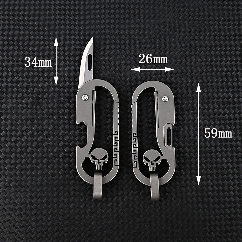 Titanium Alloy Keychain