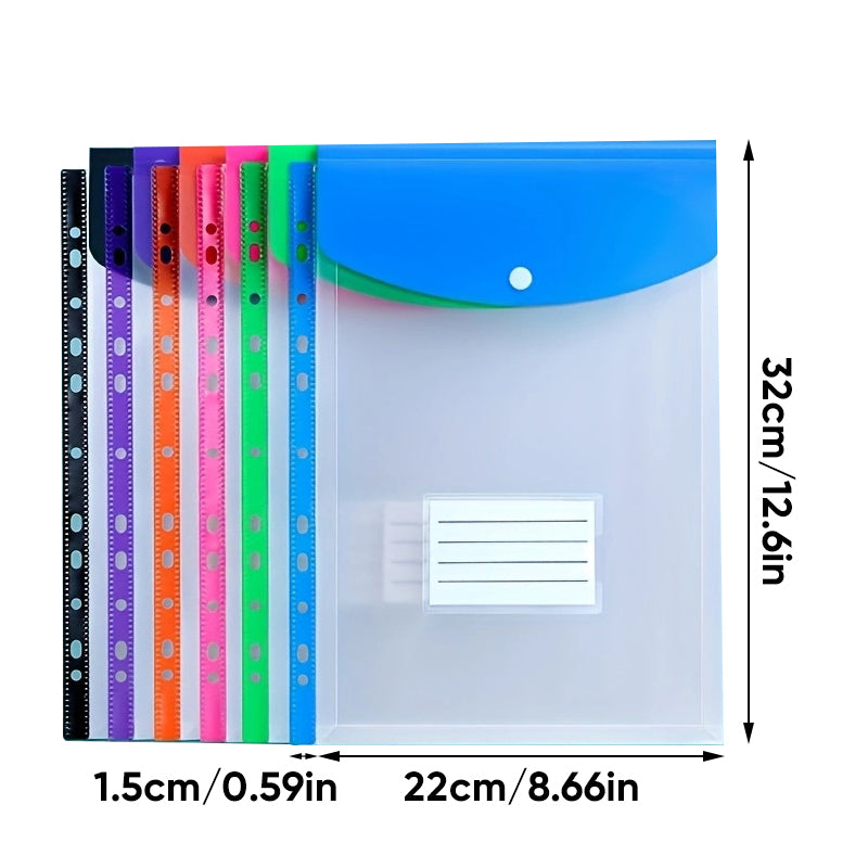 11-Hole 3D Document Pocket