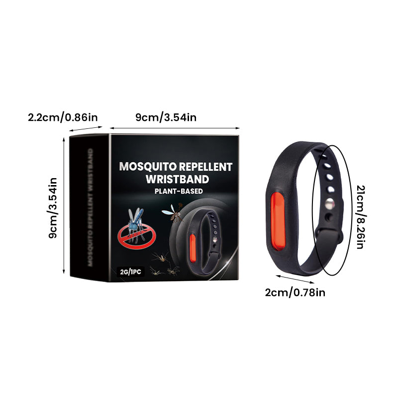 Portable Silicone Mosquito Repellent Bracelet