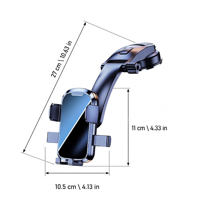 Waterfall Suction Car Mount