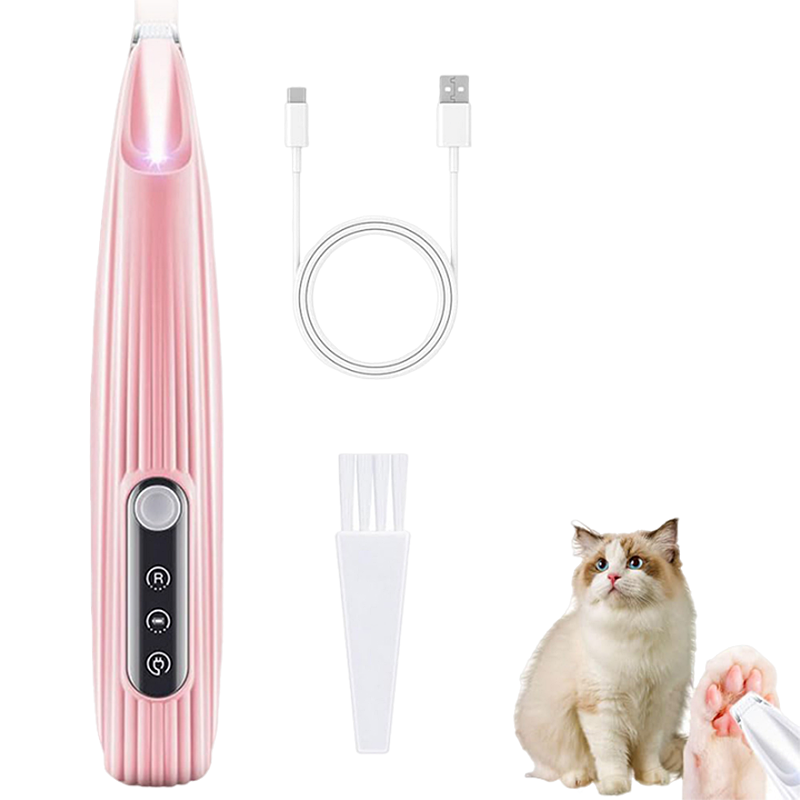 Pet Hair Trimmer With Led Light