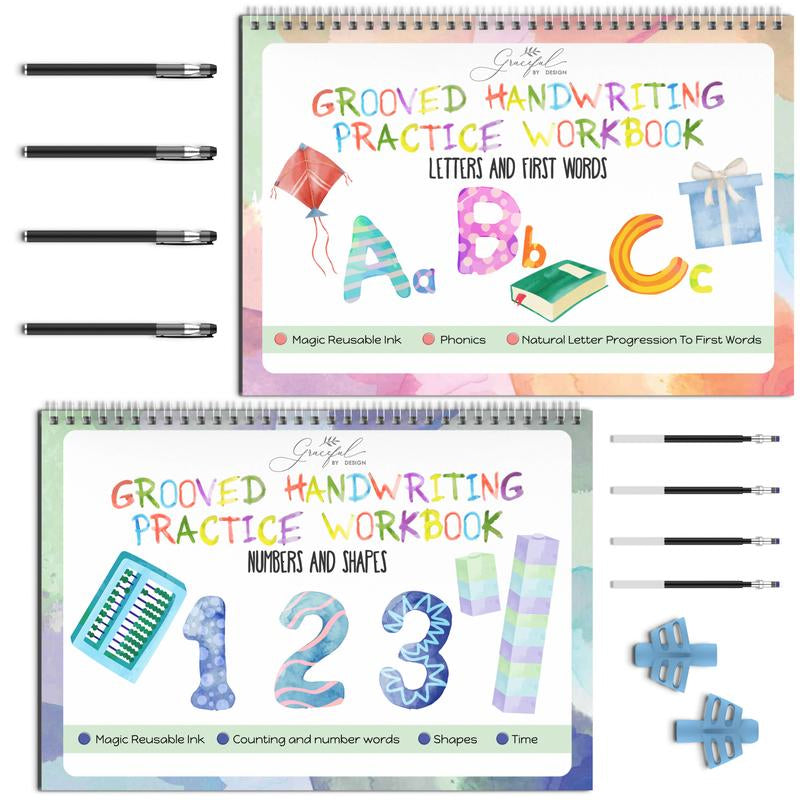 Handwriting groove workbook