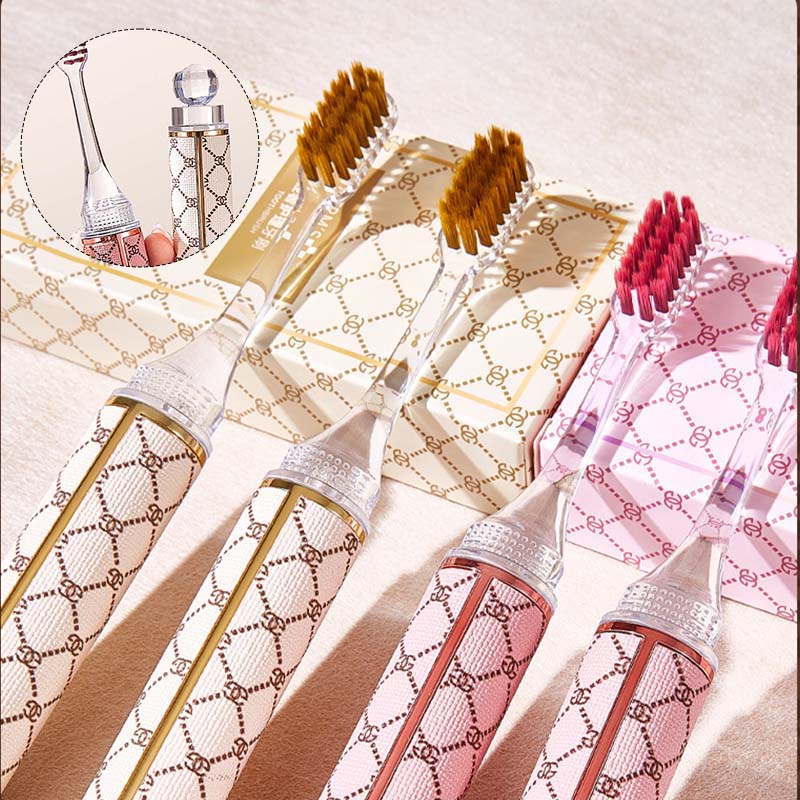 Lipstick Style Portable Toothbrush