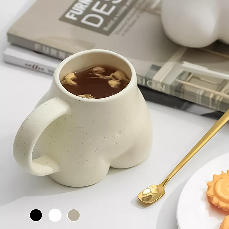 Creative Ceramic Butt Mug