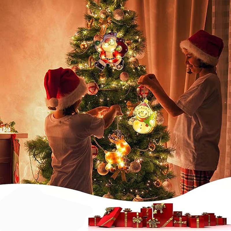 Christmas Window Suction Cup Lights