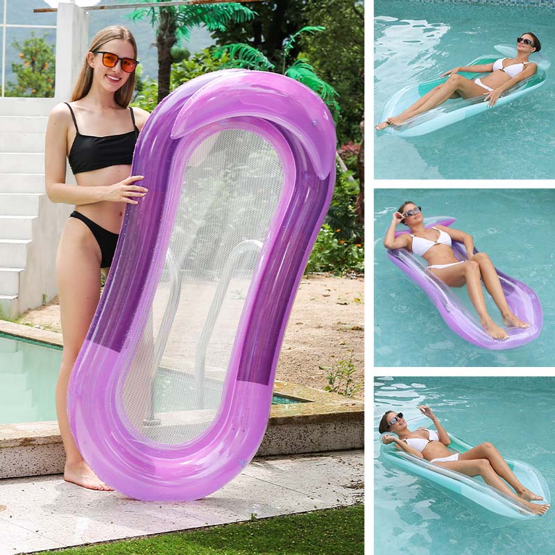 Inflatable Backrest Float Bed