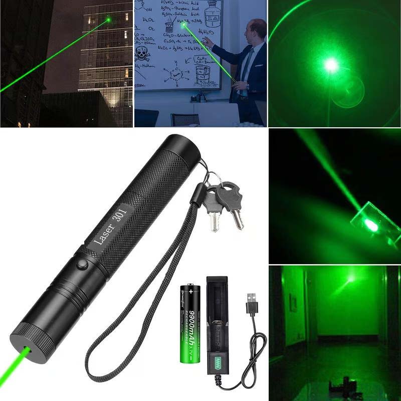 Long Range Green Beam Flashlight Laser