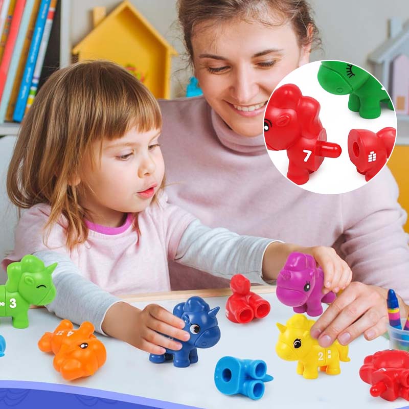 Dinosaur Number Matching Toy