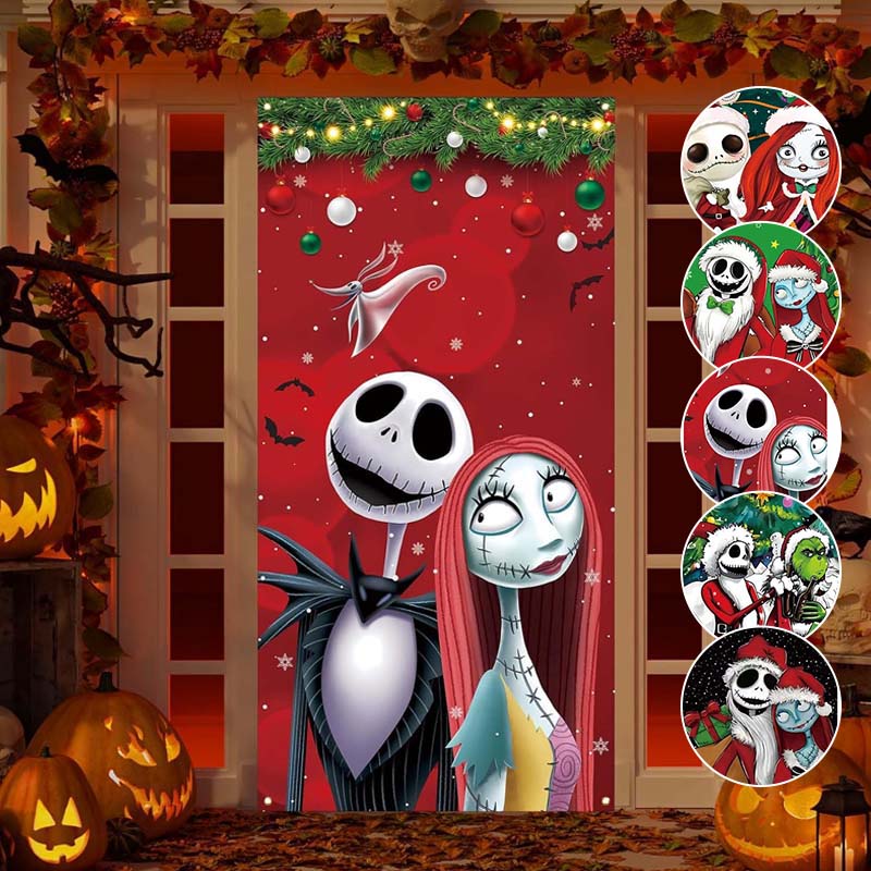 The Nightmare Before Christmas Door Curtain