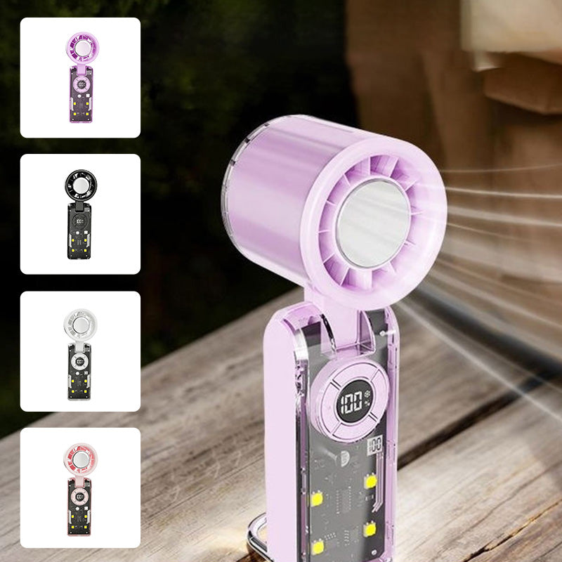 Portable Handheld Turbo Fan with Ice Cooler