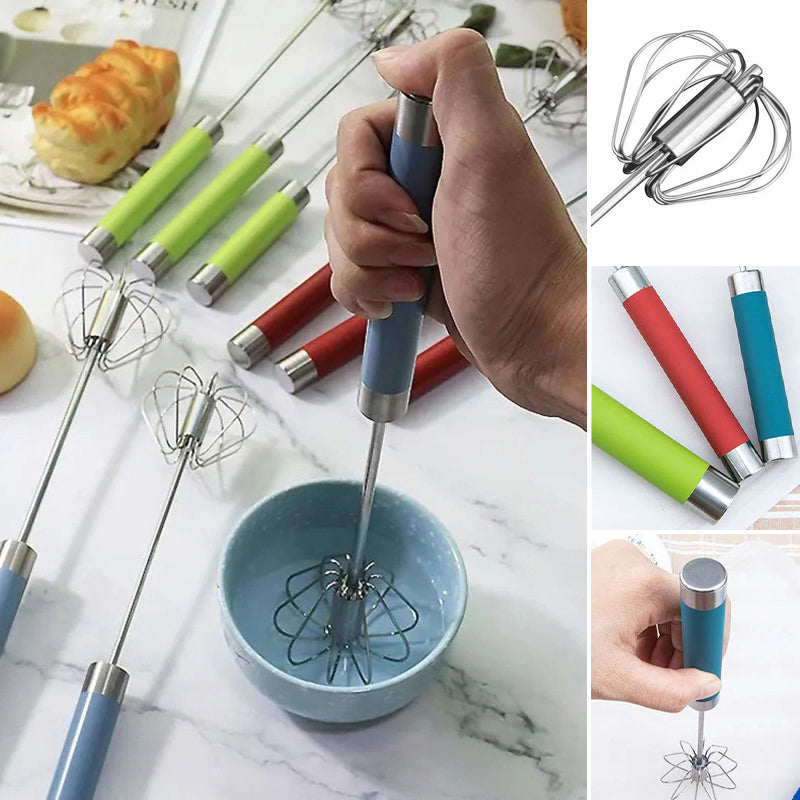 Stainless Steel Semi-Automatic Whisk