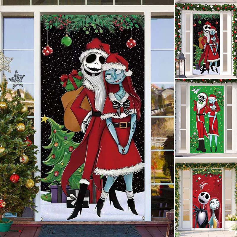 The Nightmare Before Christmas Door Curtain