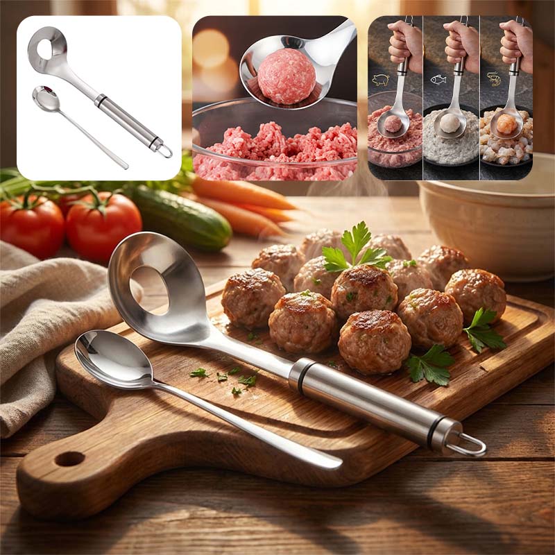 304 stainless steel meatball spoon