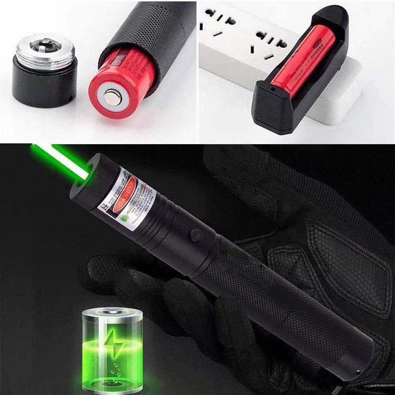 Long Range Green Beam Flashlight Laser