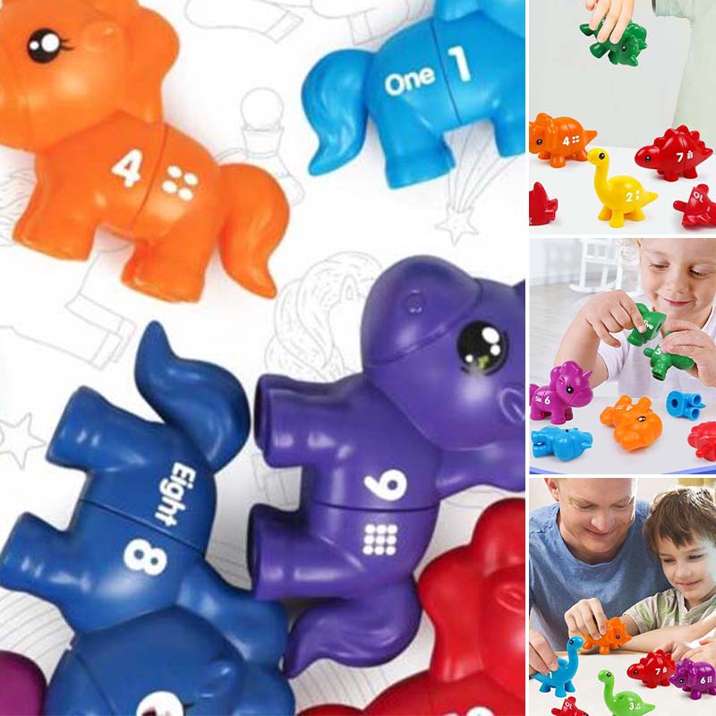 Dinosaur Number Matching Toy