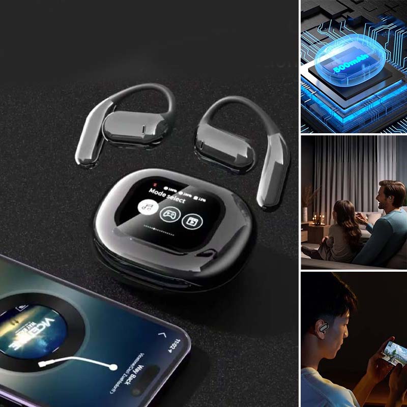 Open Earbuds Touch Screen Control Earbuds