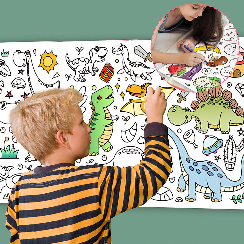 Children's Drawing Roll Coloring Paper