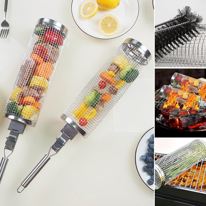 BBQ Stainless Steel Grill Cage
