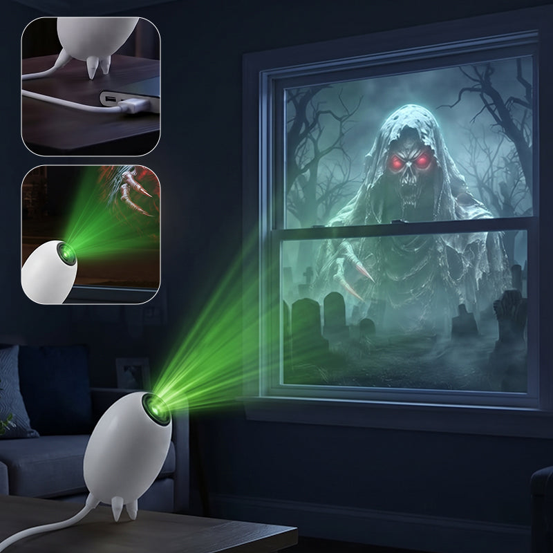Haunted Window Projector