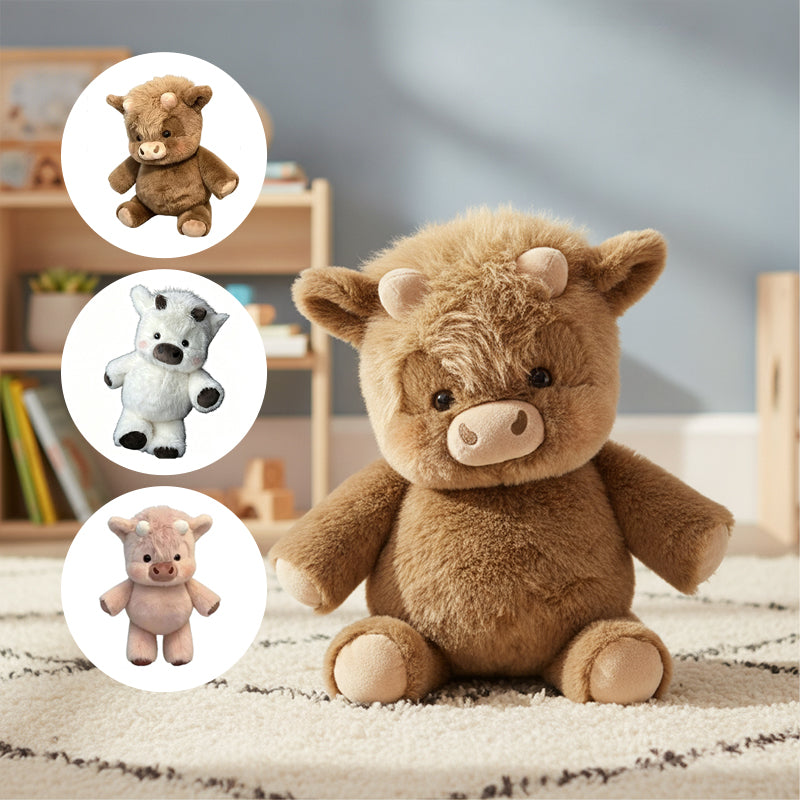 Highland Cow Plush Toy