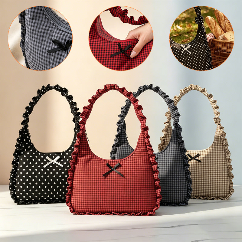 Polka Dot Bow Bag