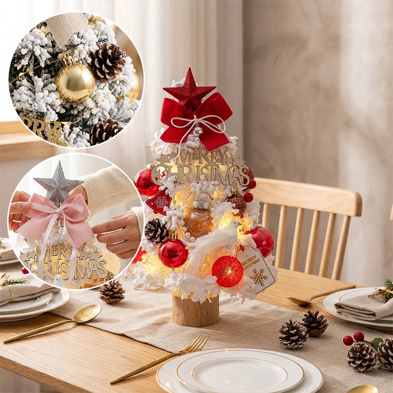Desktop Christmas Tree Ornaments as Gifts