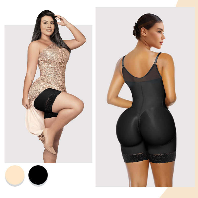 Zipper Bodysuit Shapewear