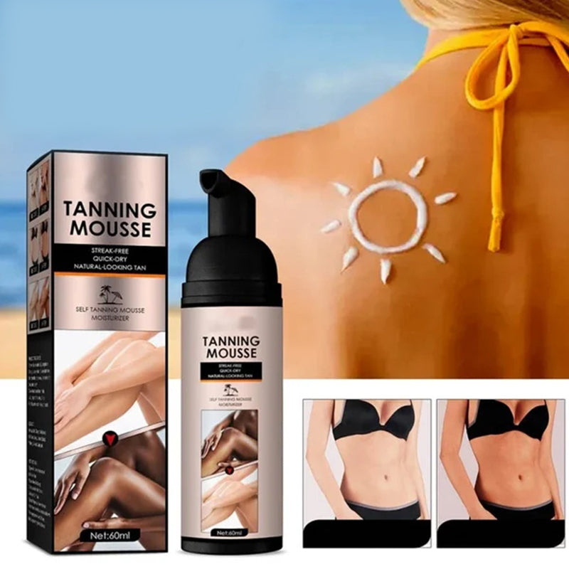 Color-correcting Moisturizing Tanning Mousse
