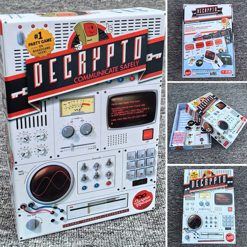 Decrypto communicate safely Mystery Party Games for Adults