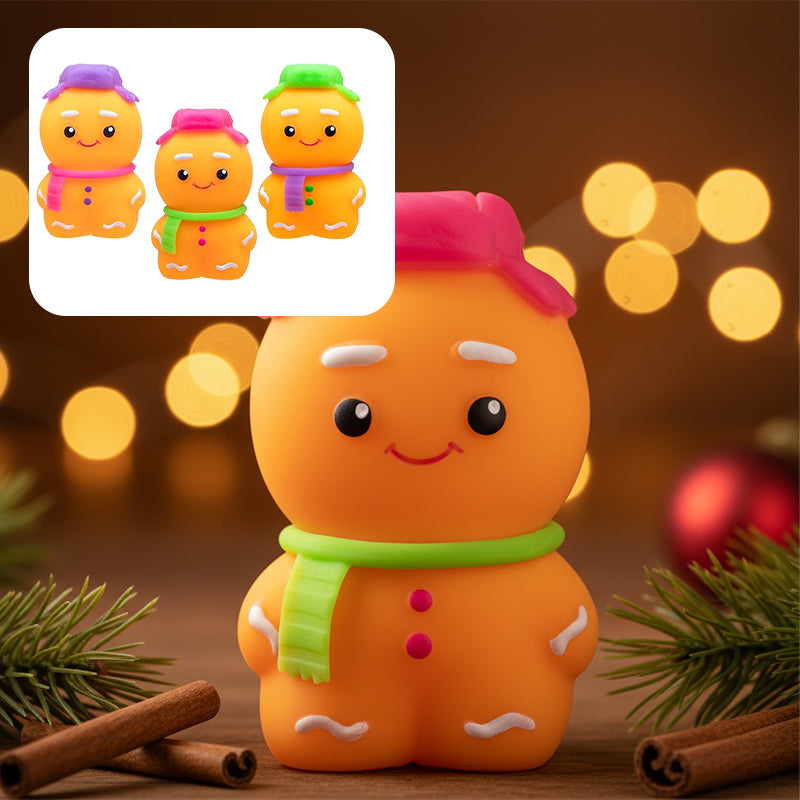 Gingerbread Man Squeeze Toy