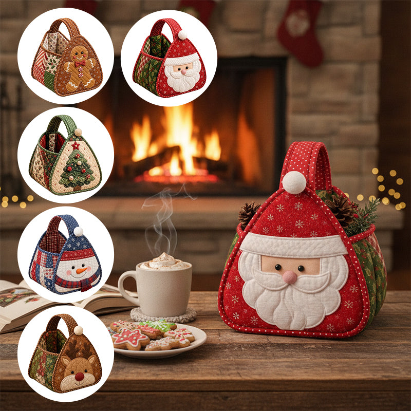 Christmas DIY Quilted Handbag