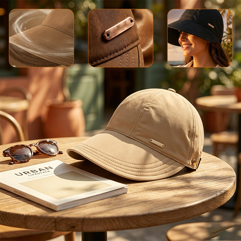 Wide Brim Packable Sun Bucket Hat