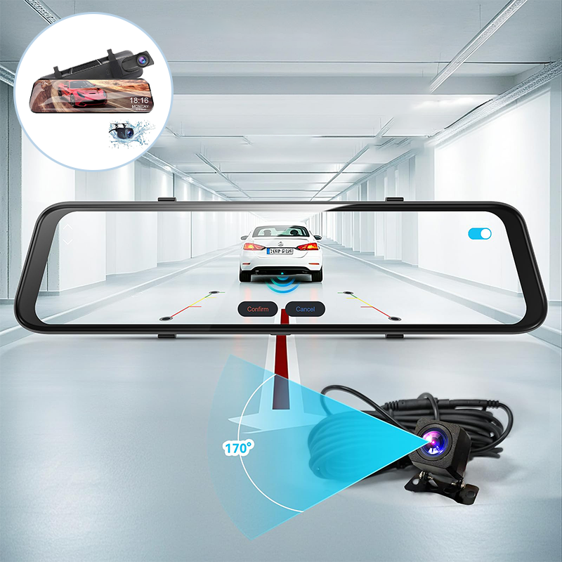2K dual-lens streaming media dash cam