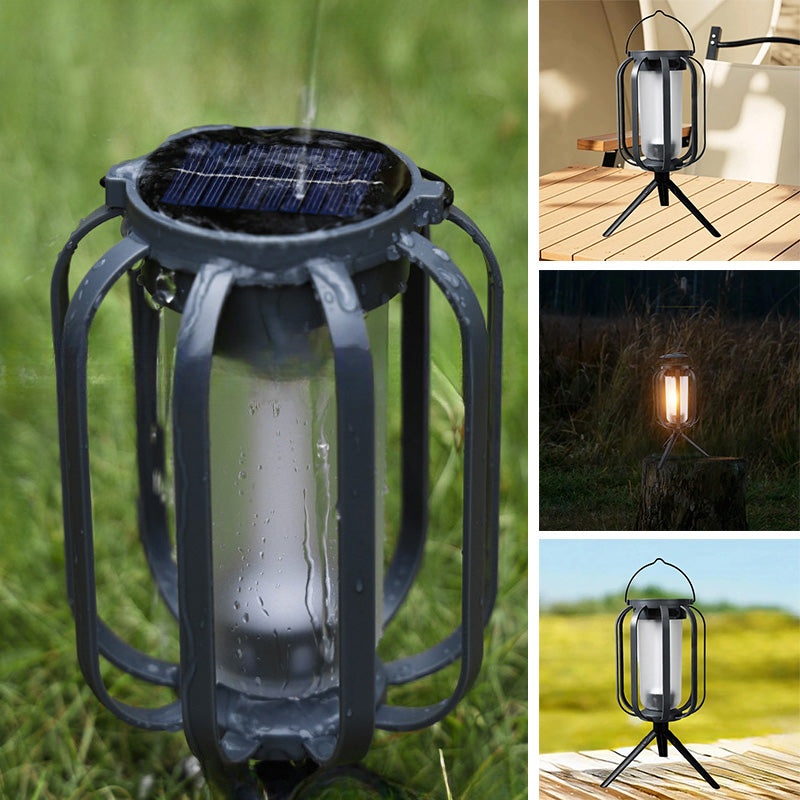 Solar-Powered Camping Light with 4 Light Modes