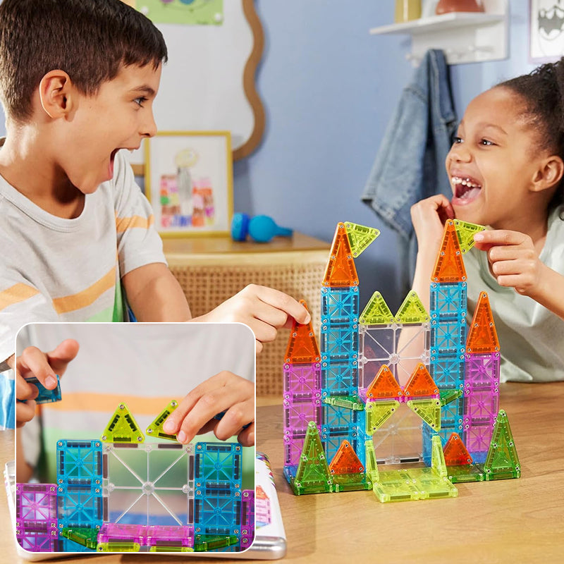 Mini Travel Magnetic Building Blocks Set