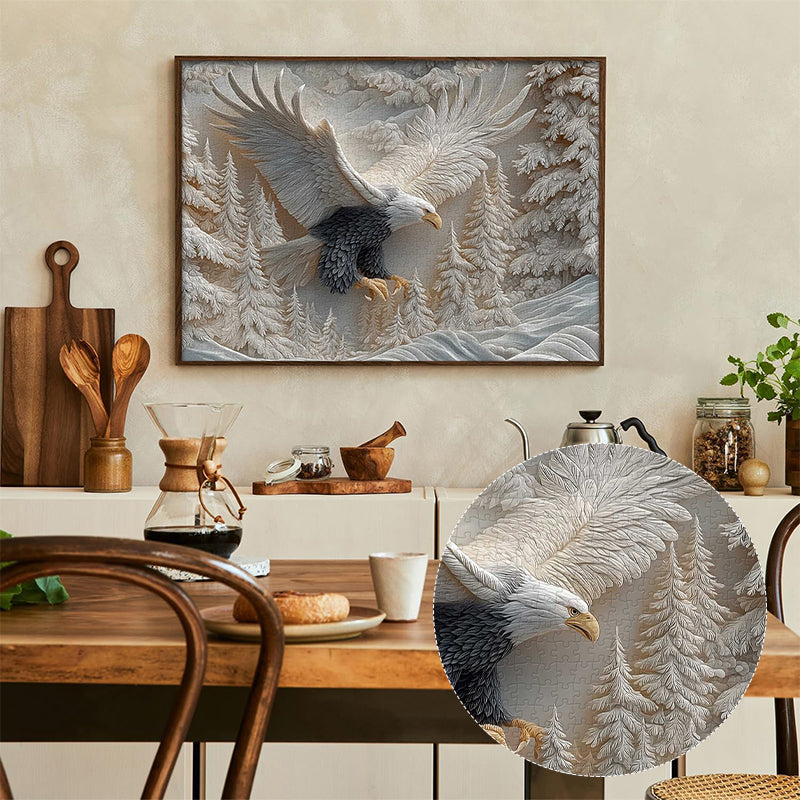 The Carved Eagle Jigsaw Puzzle