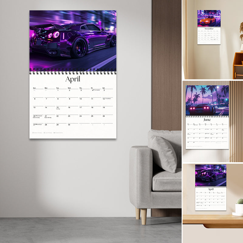 Car Calendar 2025