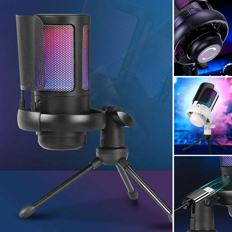 Desktop Mic Stand Portable Foldable Tripod