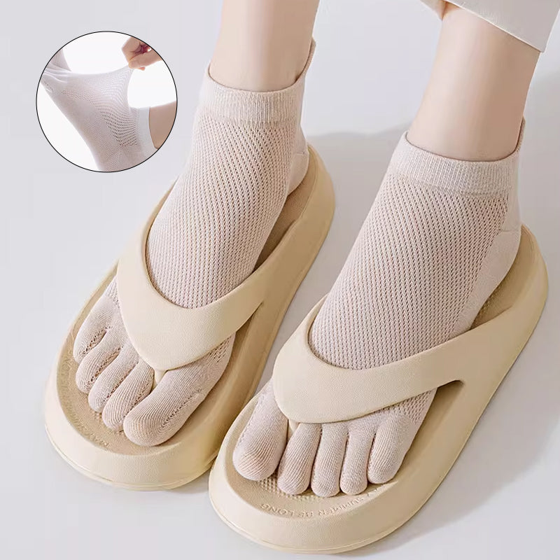Five Fingers Mesh Socks