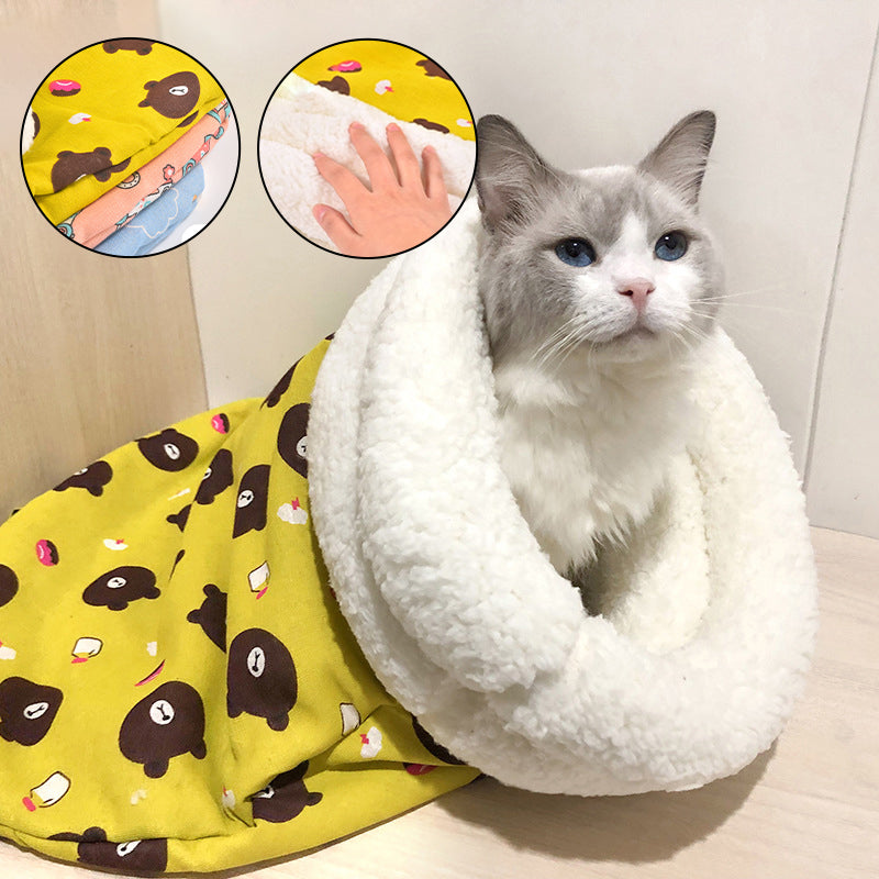 Cozy Pet Nest for Small Cats