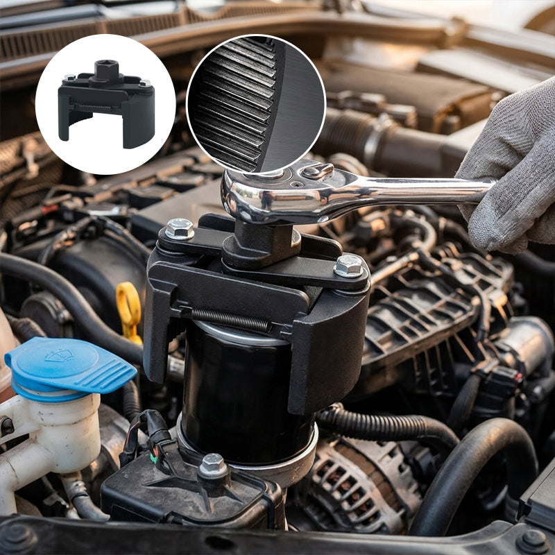 U-shaped oil filter wrench