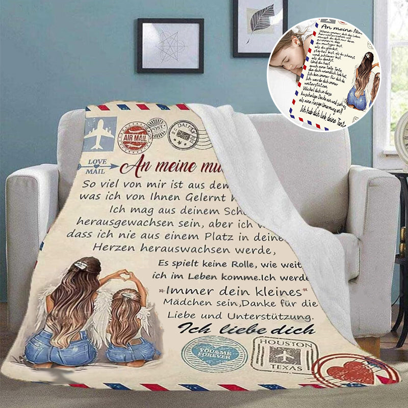 “An Meine Mama” Blanket