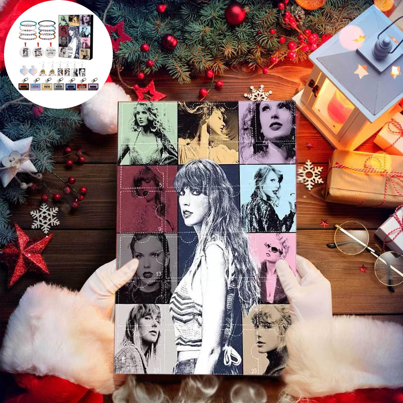 Magical Music Lover Advent Calendar Bracelets 2024 - Gift for Taylor Swift Fans