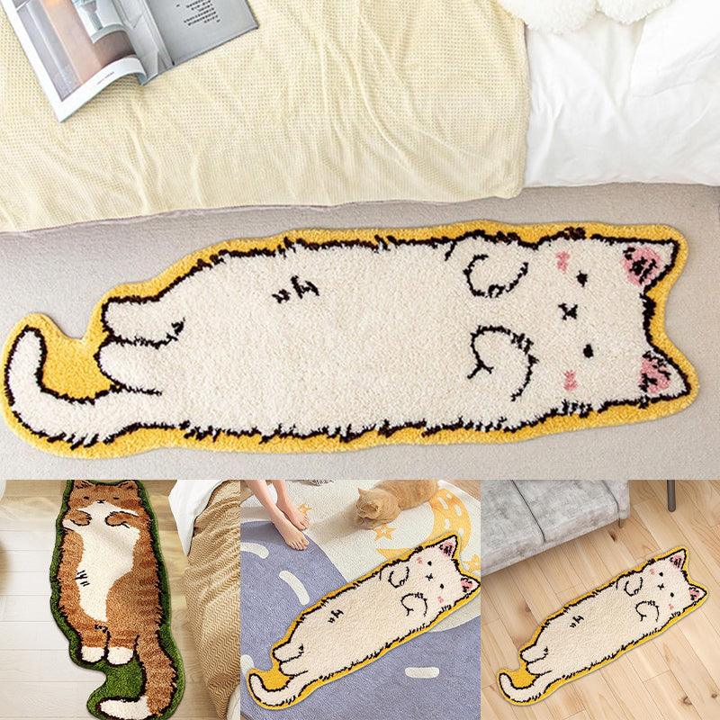 Cartoon Cat Bedroom Carpet