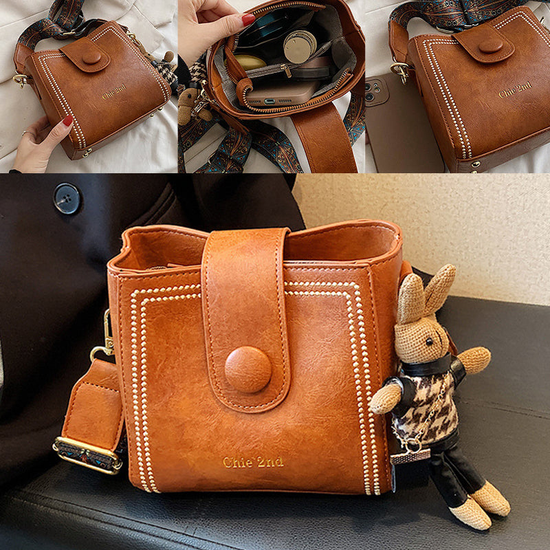 Bucket Retro Crossbody Bag