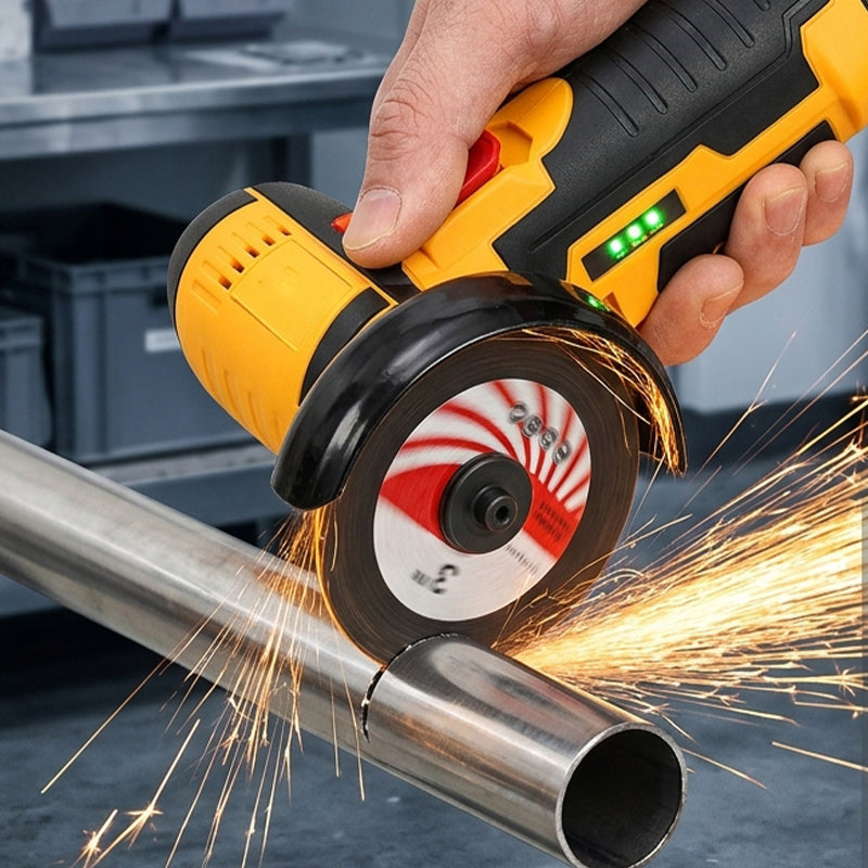 12V Brushless Mini Angle Grinder Kit