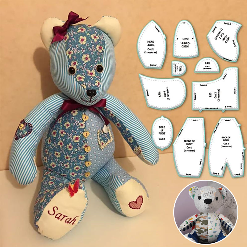 Memory Bear Template Ruler Set