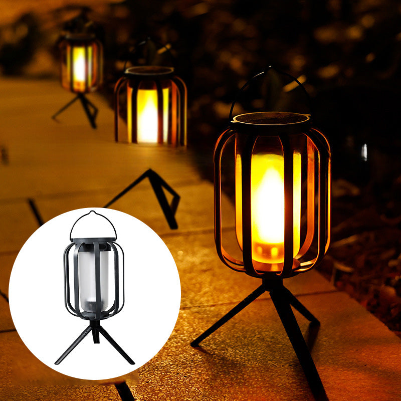 Solar-Powered Camping Light with 4 Light Modes